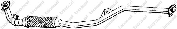 BOSAL 888-153 Exhaust Pipe